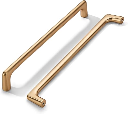 Miniatura 8 de LIMUR Paquete de 15 tiradores de gabinete de 5 pulgadas (5.039 in) con agujero central, manijas de cajón de níquel cepillado, manijas de cajón,