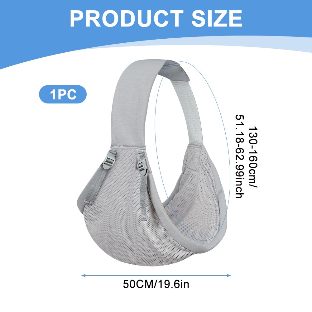 AUYAO Baby Sling Carrier Portable Breathable Toddler Sling Thick Shoulder Strap 3D Mesh Wrap Sling Wrap Baby Carrier Adjustable Baby Hip Sling Carrier for Newborn Up to 0-36 Month(Leaf Pattern) - Image 2