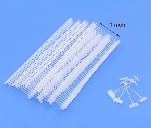 Miniatura 4 de PAG Sujetadores de pistola de etiquetado estándar de 1 pulgada, accesorios de púas, etiqueta de precio, repuesto de pistola para ropa, 5000 piezas,