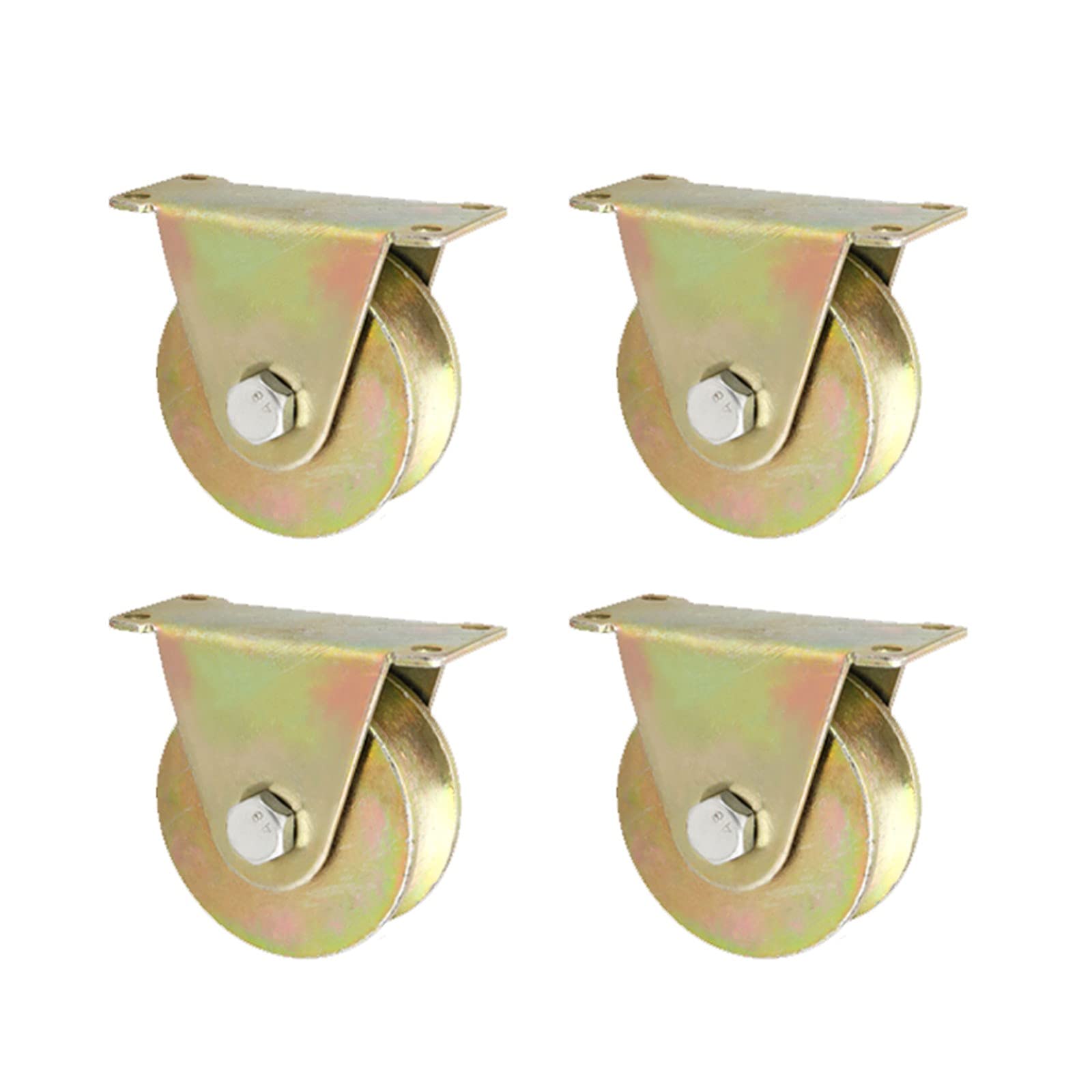 Buy Casters, UShaped Track Wheels, 4pcs Sliding Gate Roller, Gate Wheel Sliding Door Wheels U