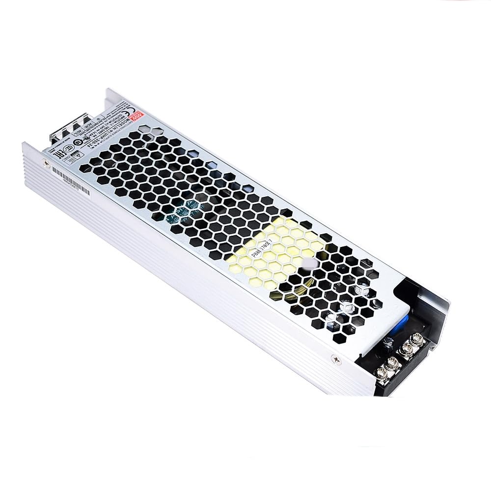 MEAN WELL UHP Bloc d'alimentation à découpage 350 W, sortie unique AC/DC UHP-350-24 24 V 14,6 A, transformateur de pilote d'alimentation fermé avec fonction PFC