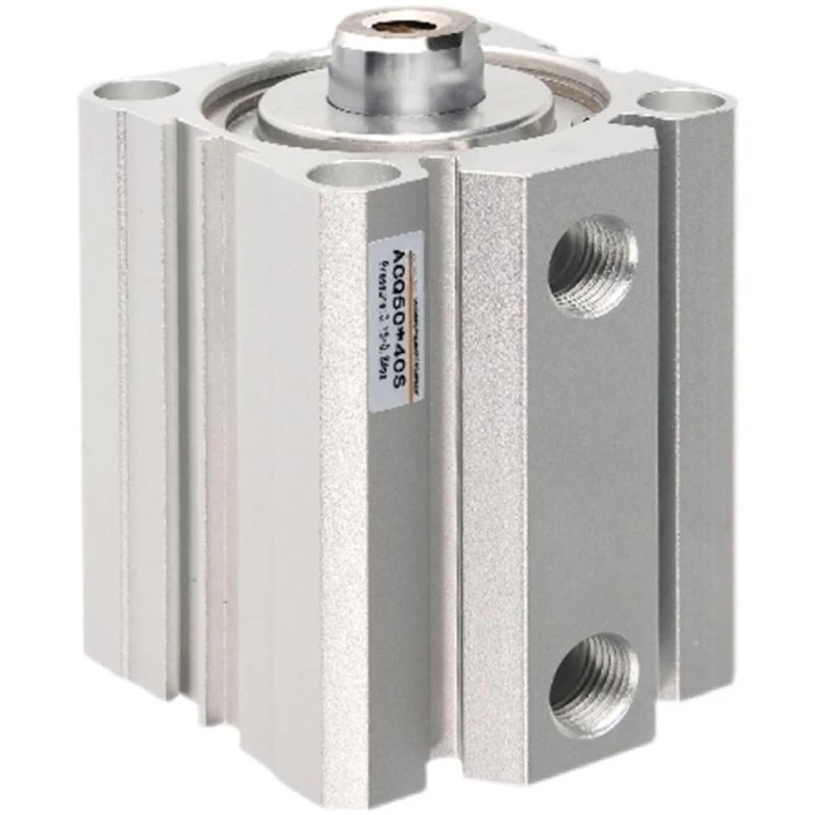 Pjktbeyi Stroke 65Mm Acq Series Adjustable Small Pneumatic Cylinder Compact Thin Bore 80Mm Stroke 5~100Mm(Stroke 65Mm)