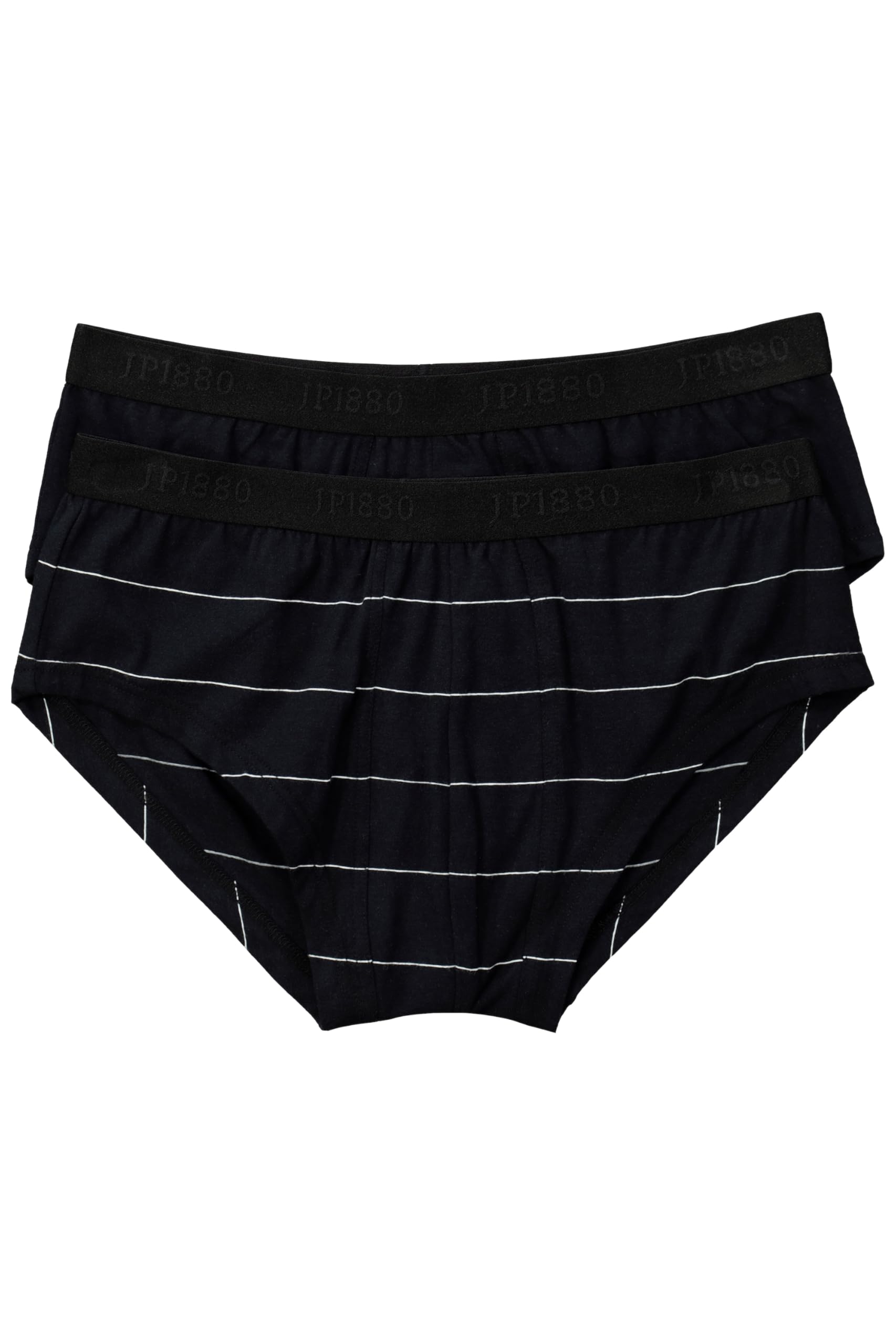 JP 1880 Herren große Größen Übergrößen Menswear L-8XL Slips, FLEXNAMIC, Oeko-TEX, 2er-Pack, Unterhose 830468