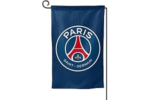PSG Logo Garden Flag - Double-Sided Vibrant Outdoor Indoor Home Yard Decor