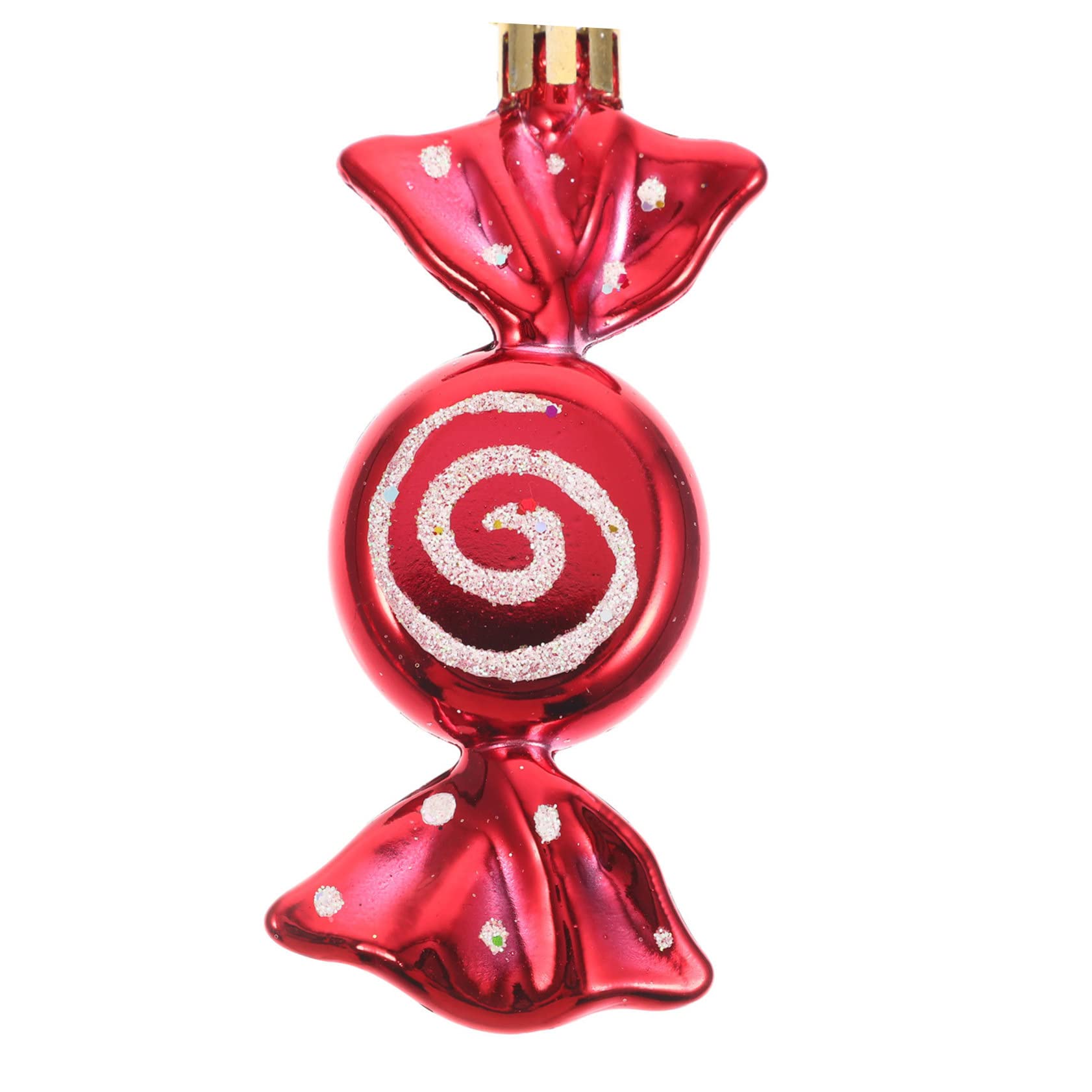 PRETYZOOM 30 Piezas Colgante de de Navidad Adornos de árbol de árbol de Navidad Dulces Colgando Colgantes navideños Christmas Tree Decorations Decoraciones navideñas Rojo