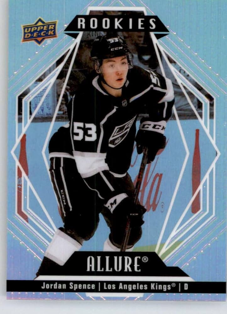Amazon.com: 2022-23 Upper Deck Allure #109 Jordan Spence RC