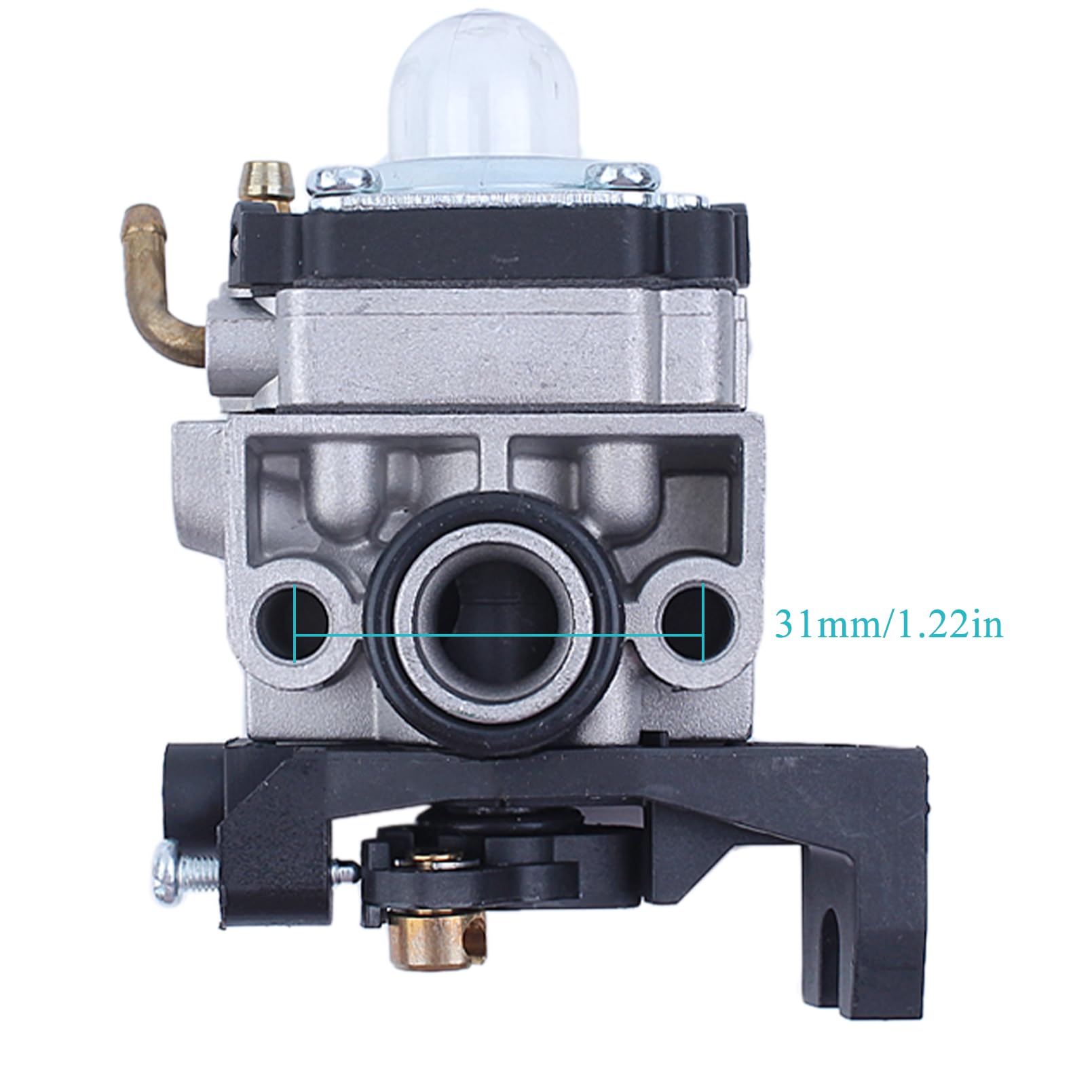 GX35 Carburador Kit para Honda GX35 HHT35 HHT35S Motor 4 tiempos con Cubierta Del Filtro de Aire Junta de Silenciador Línea de Combustible Reemplazar 16100-Z0Z-034 Generador