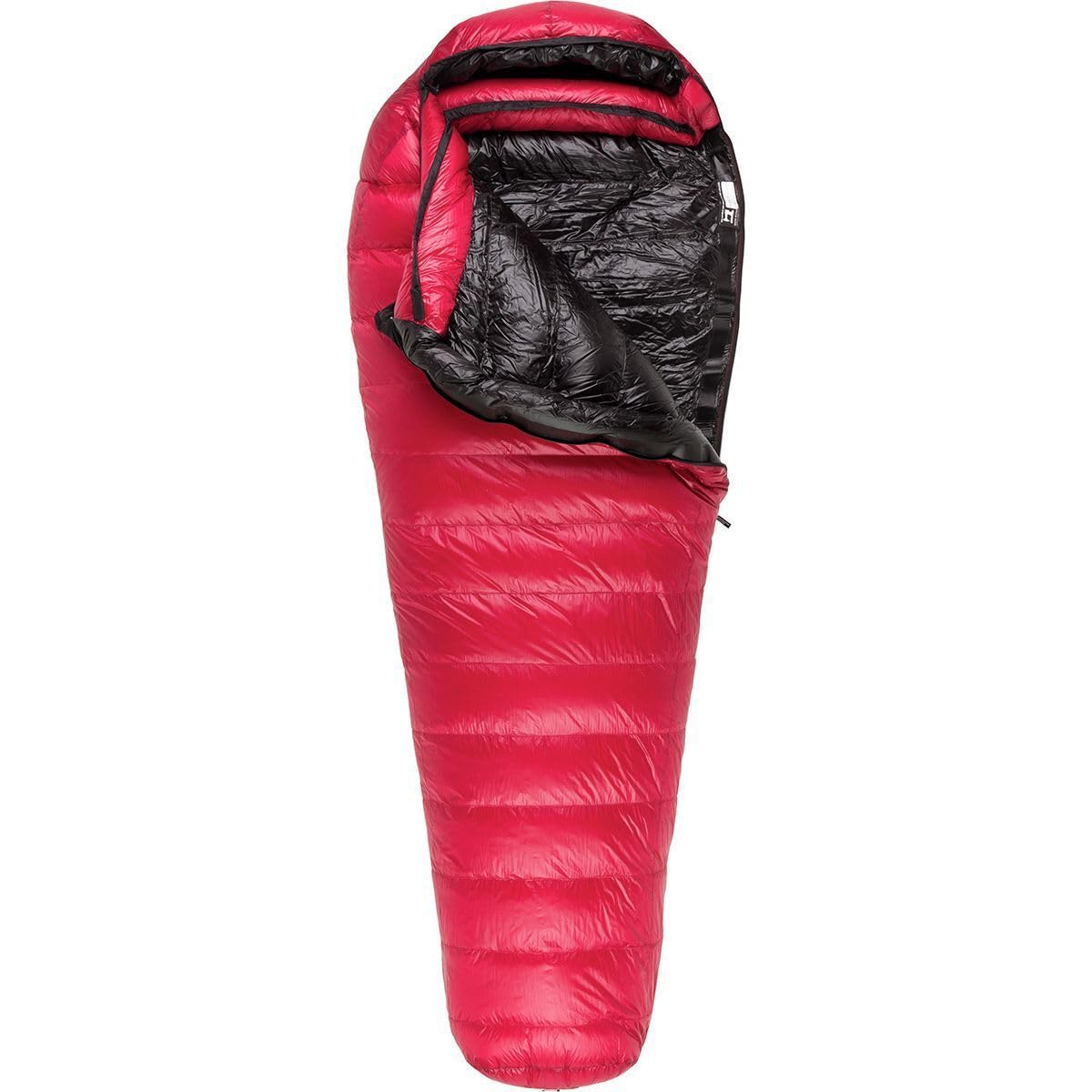 Western Mountaineering Alpinlite Sleeping Bag 20F Down Cranberry 6ft Left Zip