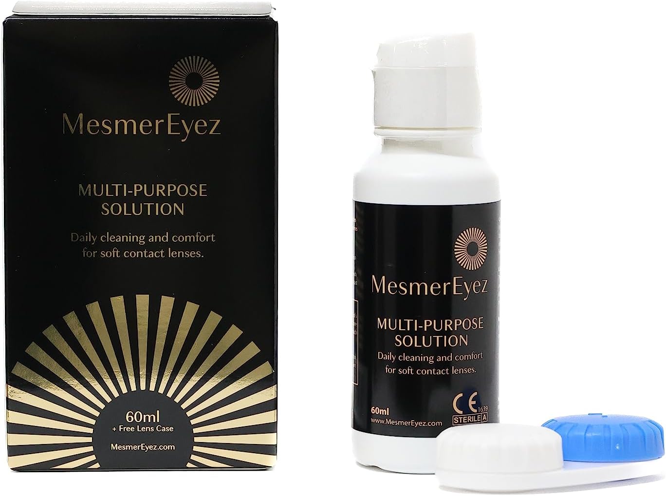 Multi-Purpose Contact Lense Solution & Lens Case