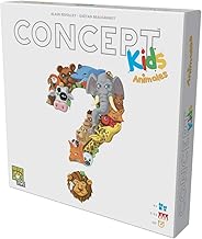 Repos Production | Concept Kids Animals | Children's Board Game | Guess in Group | Ages 4 | From 2 to 12 Players | 20 Minutes per Game | English