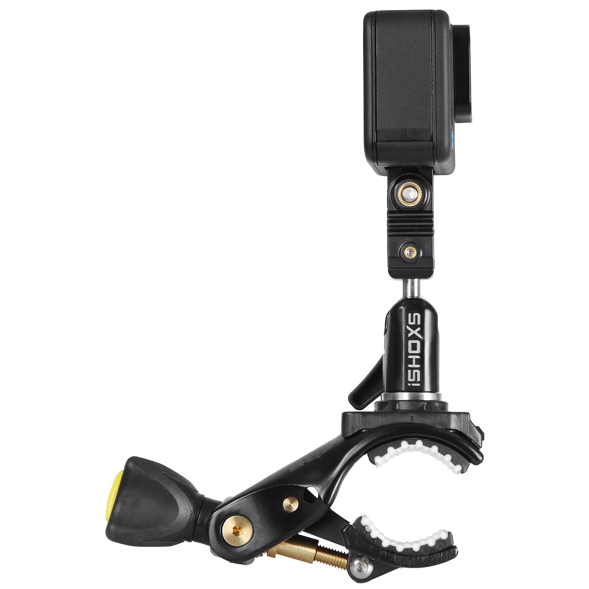 Cobra SLS-X Action Supporto in Alluminio per GoPro e Action Cam | Regolabile a 360°, Stabile e Antivibrazioni, Ø 15–50 mm, Ideale per MTB, Moto, Bici da Strada e Off-Road