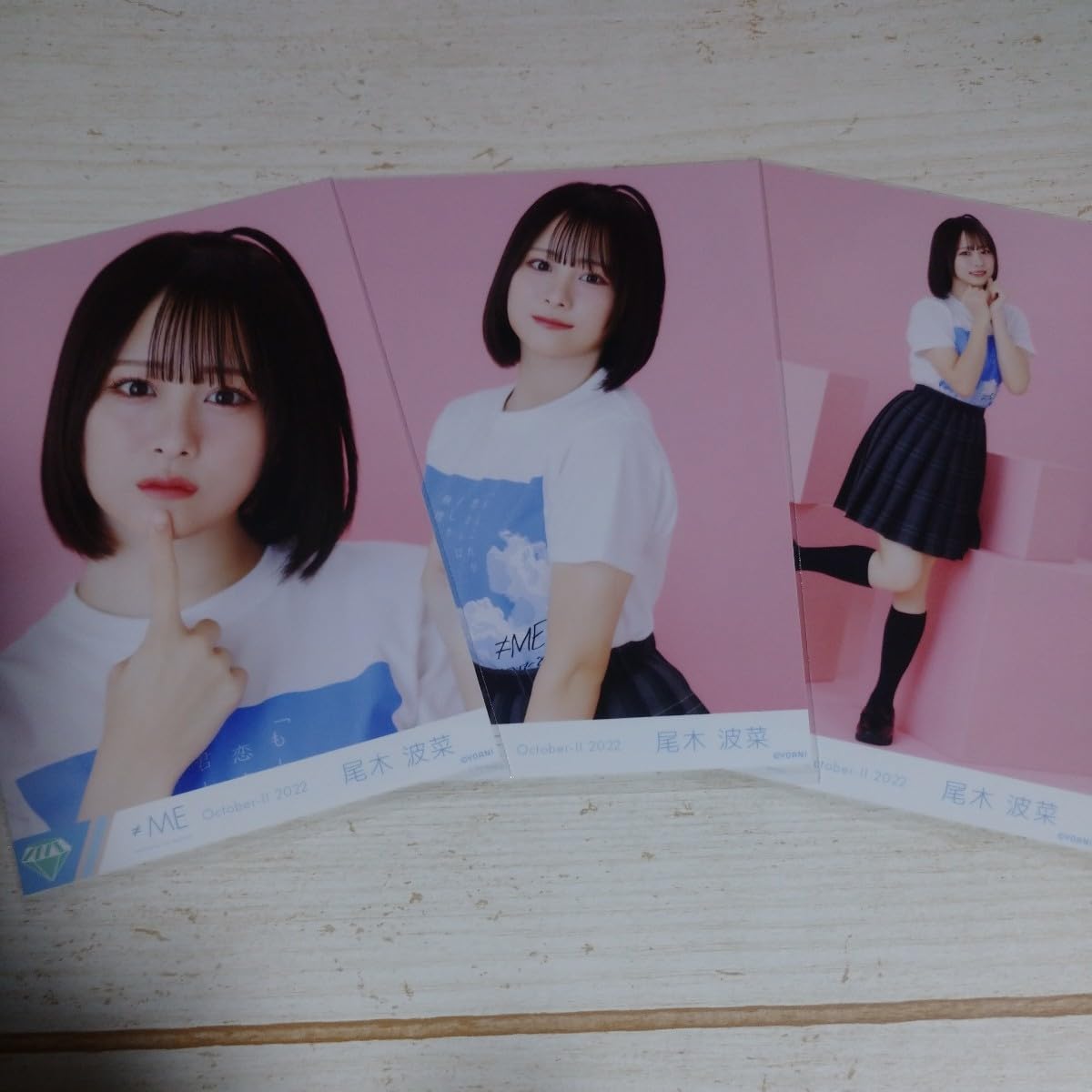 ≠ME ノイミー メンバーカラーユニフォームTシャツ BIGサイズ 尾木波菜