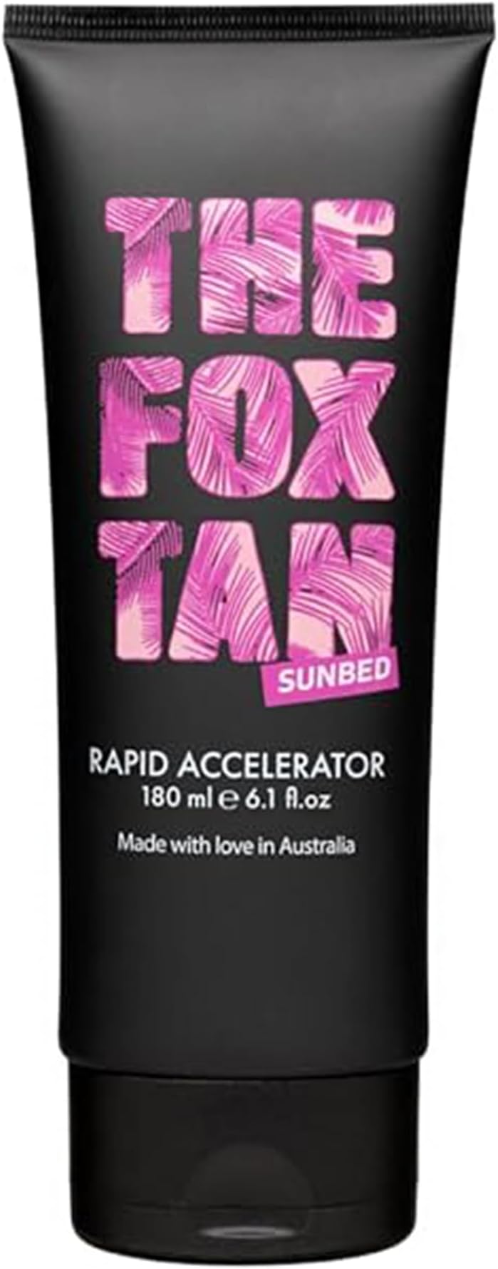 The Fox Tan Rapid Accelerator, Accelerator Lotion For Sunbed Tanning, Creates Darker, Faster & Long-Lasting Tans, Vegan & Cruelty-Free, 180mL