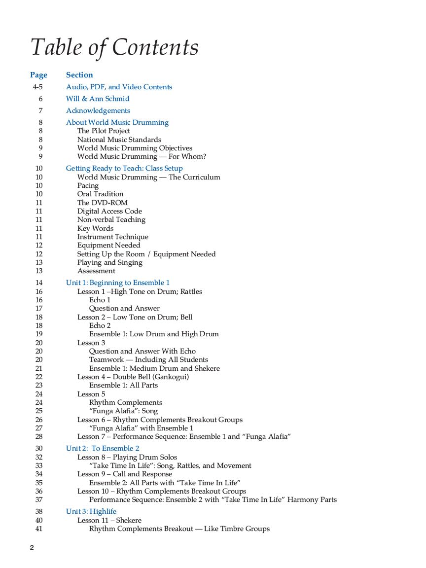 World Music Drumming – Teacher Edition | 20th Anniversary Book and DVD-ROM | Cross-Cultural Percussion Curriculum | Hal Leonard Music Education Resource