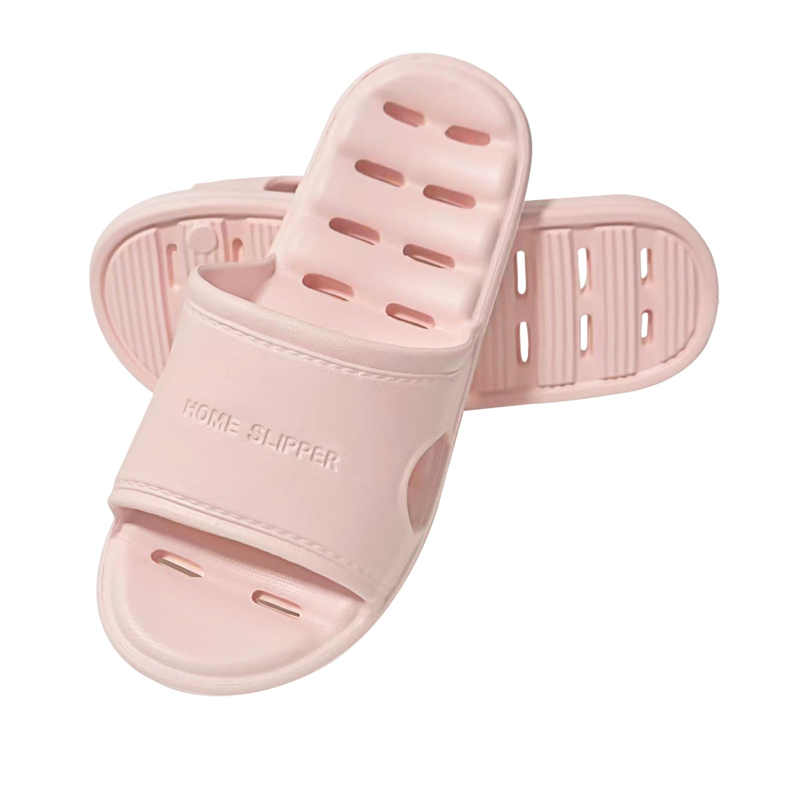 COONE Buty prysznicowe dla kobiet i mężczyzn, miękko wyściełane, antypoślizgowe, wygodne, szybkoschnące sandały z otworami, do łazienki, domu, basenu, spa