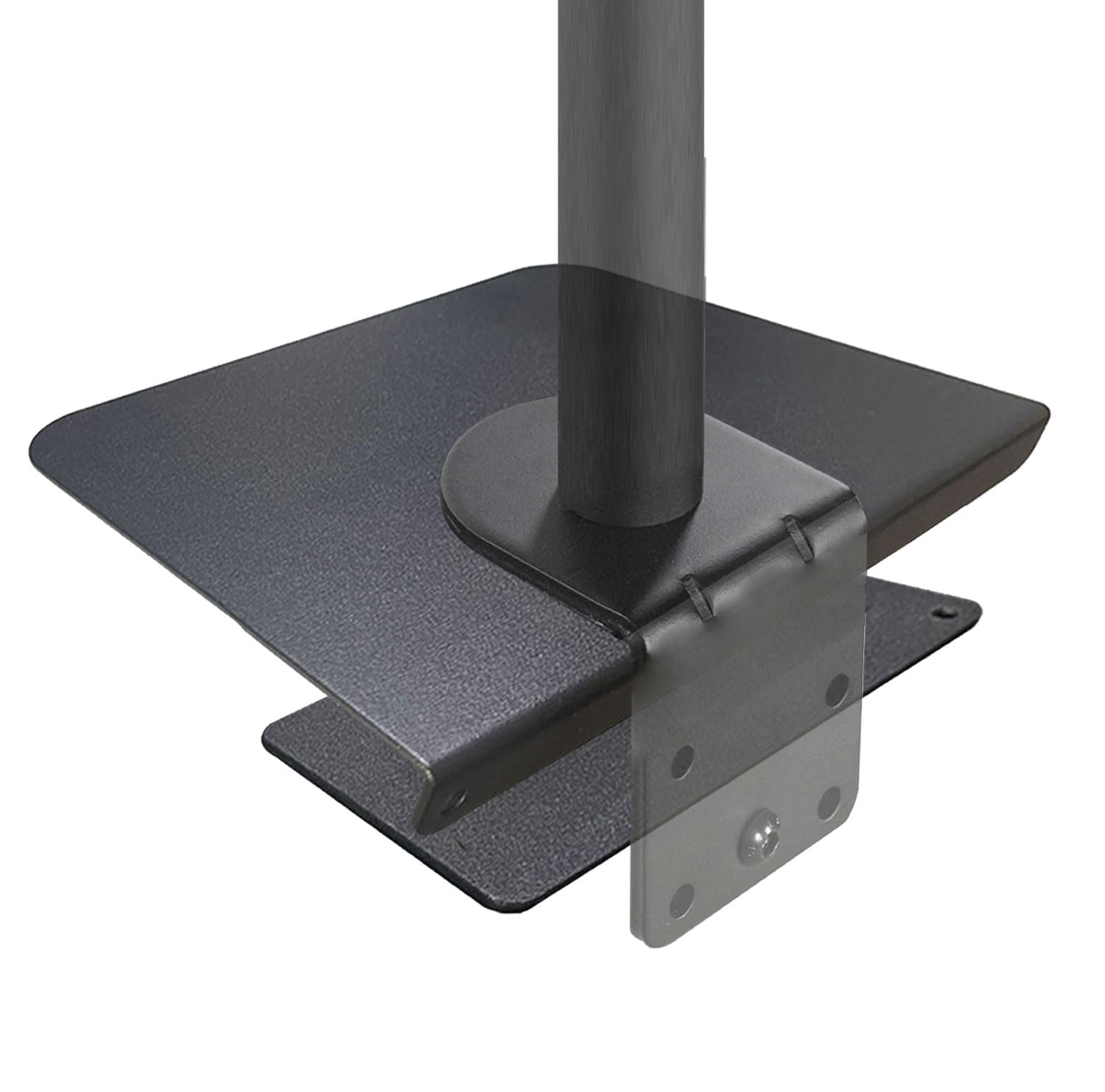 Steel Monitor Mount Reinforcement Plate Monitor Arm Reinforcement Plate for Fragile Tabletop Monitor Mount Reinforcement Plate Fits Most