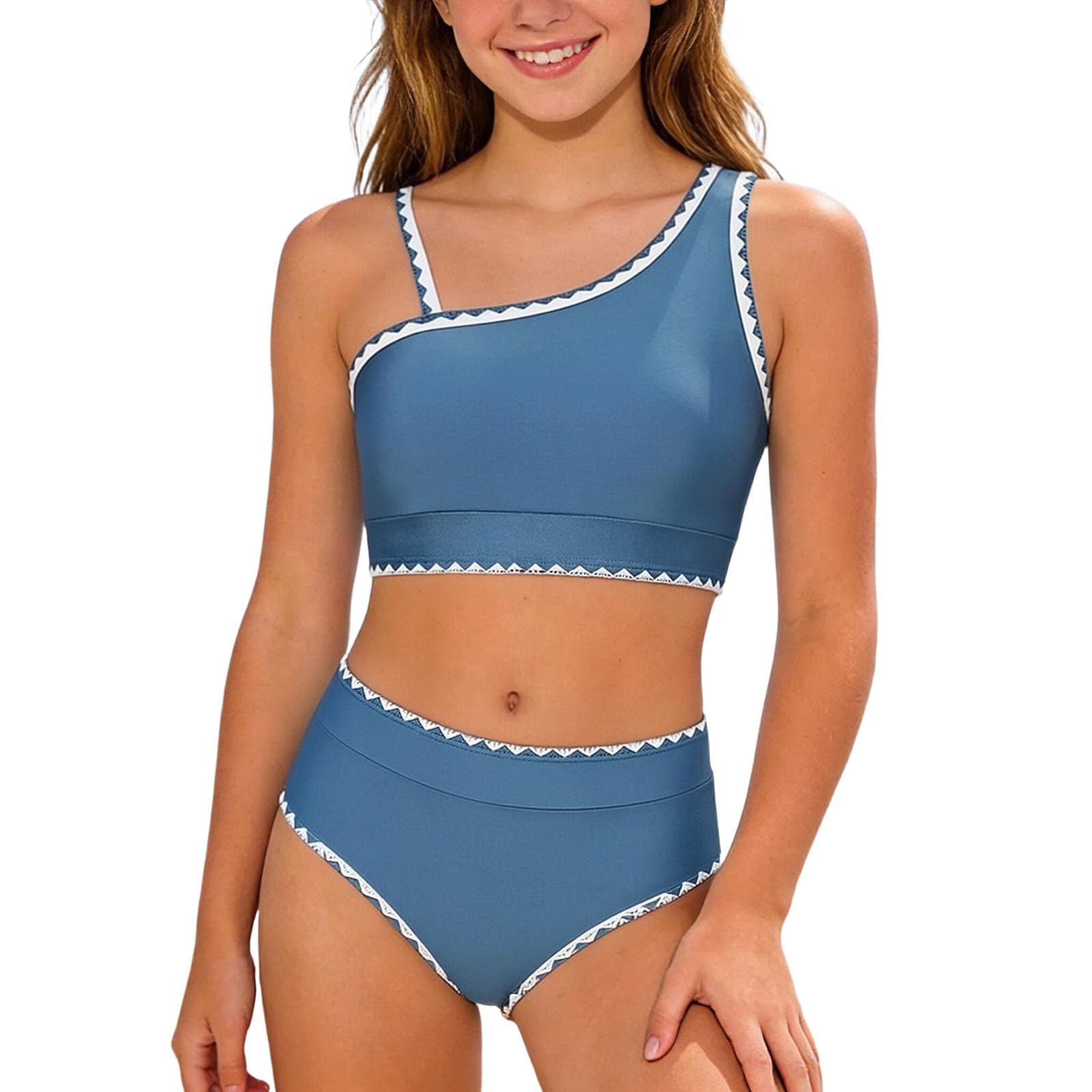 Genérico Traje De Baño Niña Trikini Niña Bikini 3 Años 5 Ropa Bañador Regla Bañadores Bebe Bikinis 12 Manga Larga Braga 16 Deportivo Menstrual 14 para Transpirable 9 145 13 10 Braguitas 2 6 7 Niños 4 8