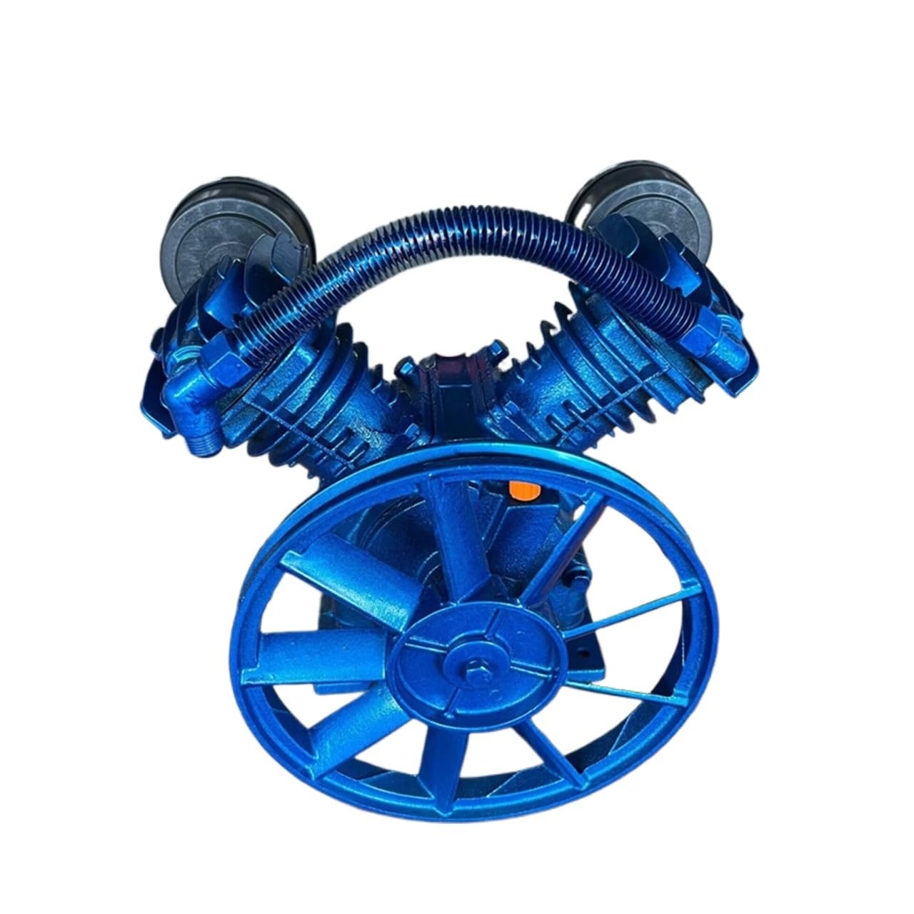 Cylinder Piston Air Compressor Pump Head Assembly Industrial Replacement Parts 0.25/8/12.5 Compatible Accessories for Machine(V-0.25/8)