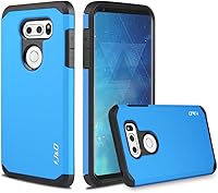 Vista 10 de LG V30 Caso, [ArmorBox] [Dual Layer] híbrido prueba de golpes Rugged Case de Protección para LG V30 de J & D, Negro