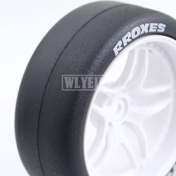 Amazon | WLYEJEA 65mm 4個 1:10 RC ドリフトタイヤと花びら型ホイール