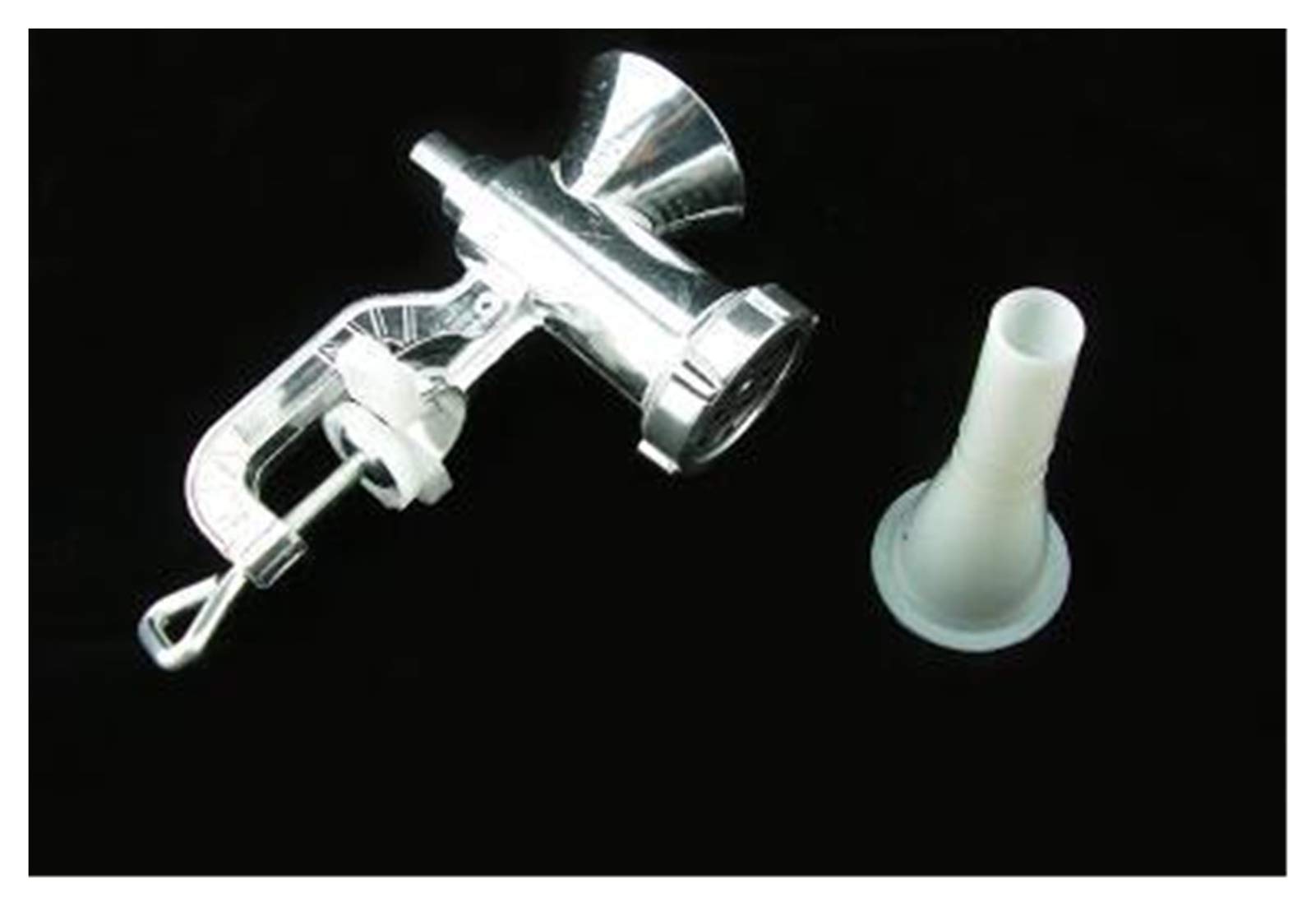 Ciężkie Ręczny szlifierka mięsna 5# 8# Meat Mincer Kiełbasa Maszyna Spice Marchra Mincer (Color : Base, Size : No 5)