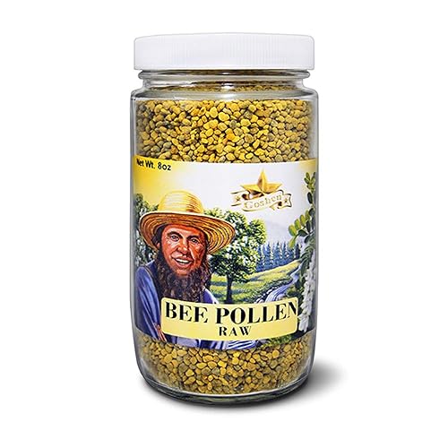 Miniatura 6 de Goshen Amish Country Honey Polen de abeja extremadamente crudo, gránulos enteros, polen de abeja, 100% puro, beneficios naturales para la salud, sin