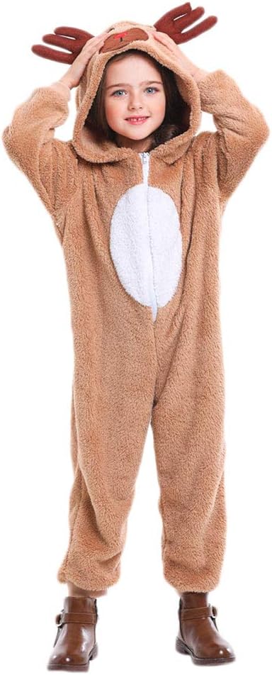 エルク型プレイコスチューム コーラルス製動物衣装 子供用着ぐるみ ハロウィン誕生日パレードカーニバル仮装イベント対応