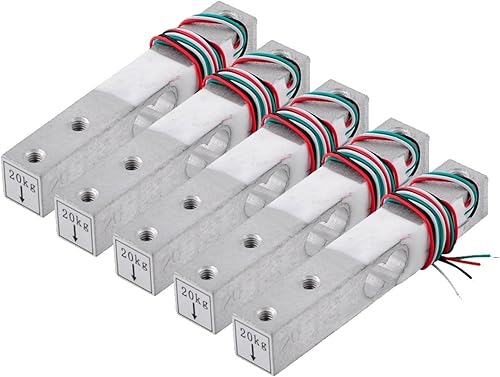 5 Buah Sensor Beban Mikro Sel Berat Elektronik Skala Aluminio Paduan Berat Sensor Tekanan 2.2 lbs 4.4 lbs 6.6 lbs 11.0 lbs 22.0 lbs 44.1 lbs (Color