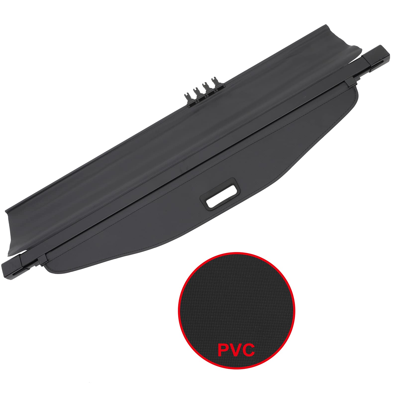 Retractable Rear Cargo Cover Shade For 2010-2017 Fit for Chevrolet Equinox 2.4L Trunk Cargo Cover