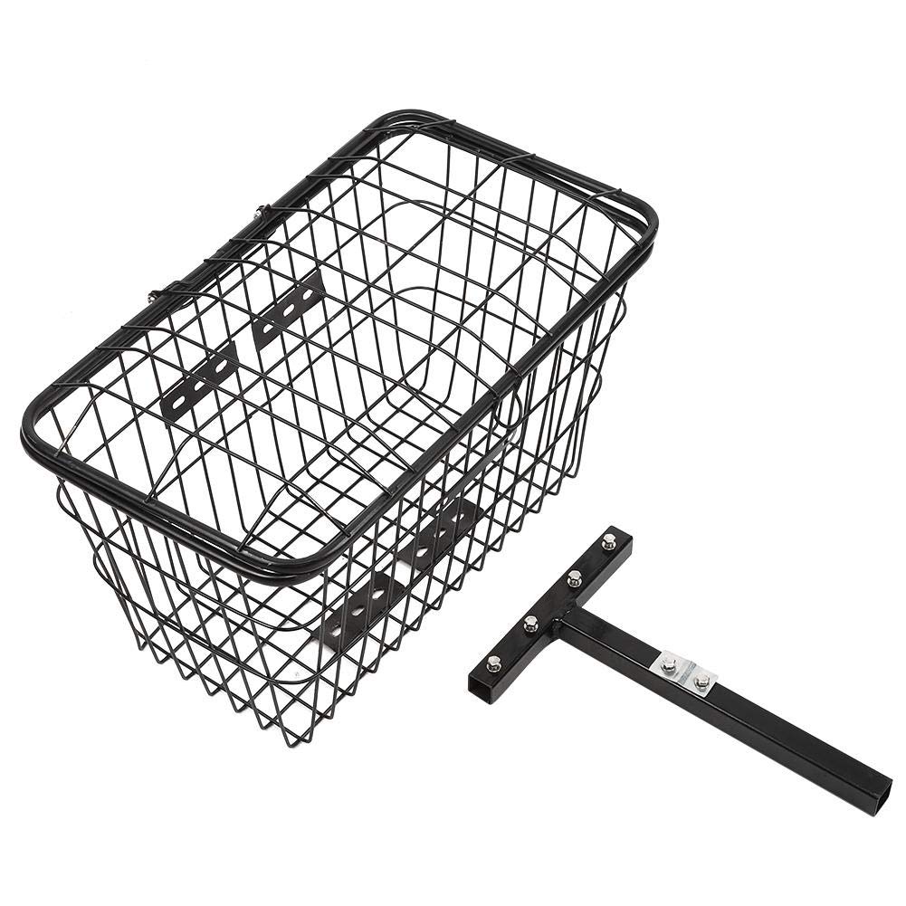 Soporte de Montaje para Cesta Trasera de Scooter de Movilidad, Accesorio de Modificación, Hierro, 32 x 21 cm, para Tubos Cuadrados de 22 mm