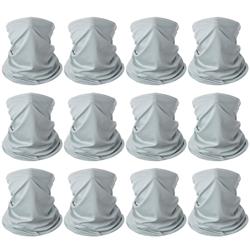 6 Pieces Summer Face Cover Scarf Mens Neck Gaiter For Men Women UV Protection Face Breathable Sun Protection Cycling Running