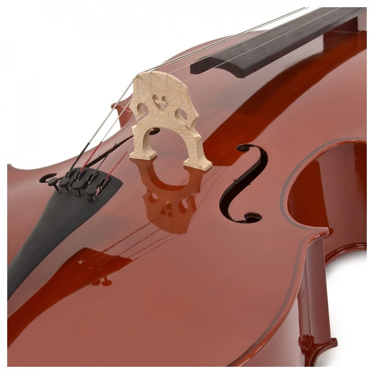 Gear4music Violonchelo tamaño 1/4 con arco y estuche Instrumento para niños de 5 a 7 años