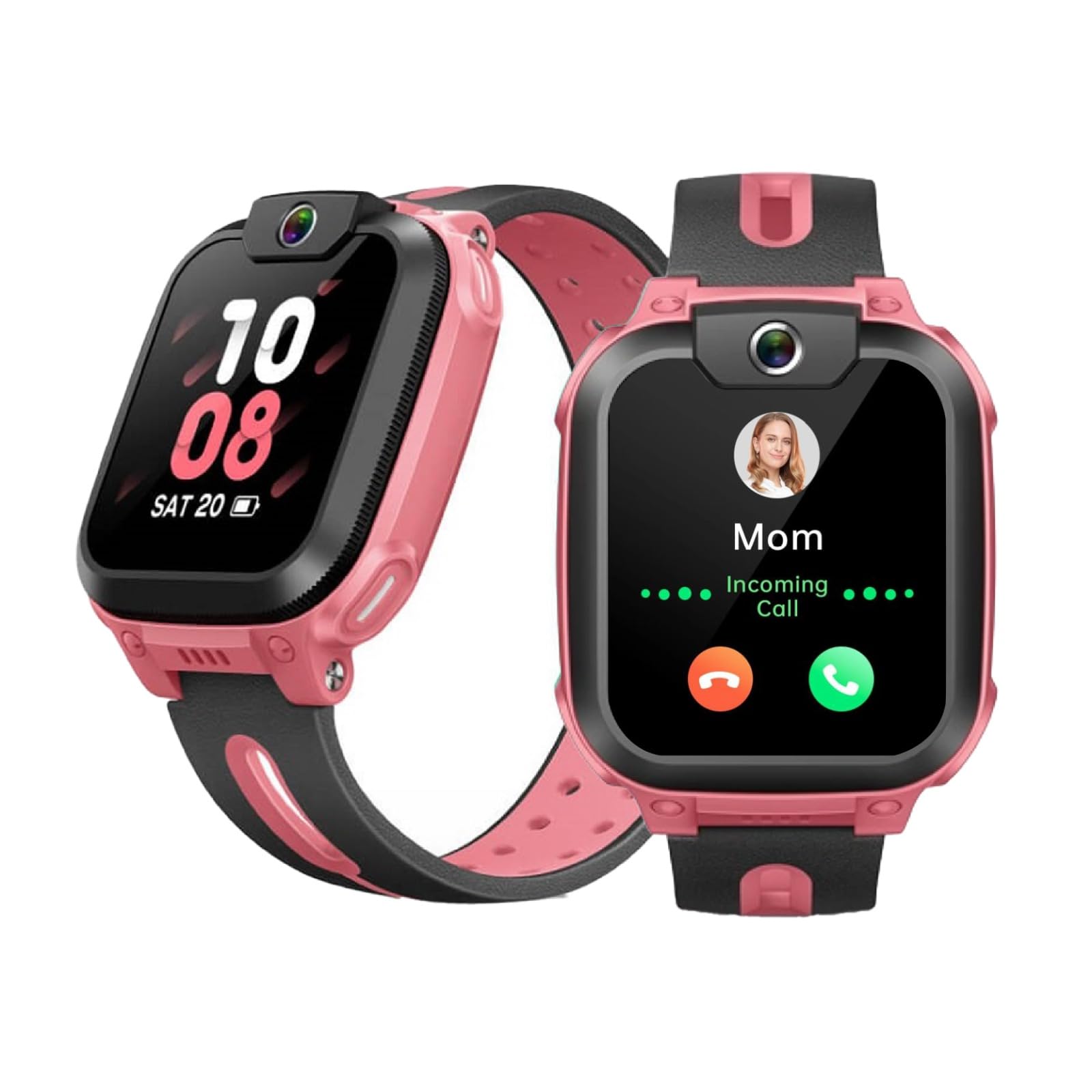 imoo Z1 Kids Smart Watch | 4G Video Calling | Real-Time GPS Tracking | SIM Supported | HD Camera | SOS Emergency | Class Mode | Family Chat | Safe Zones | Water Resistant | Pink-image-22