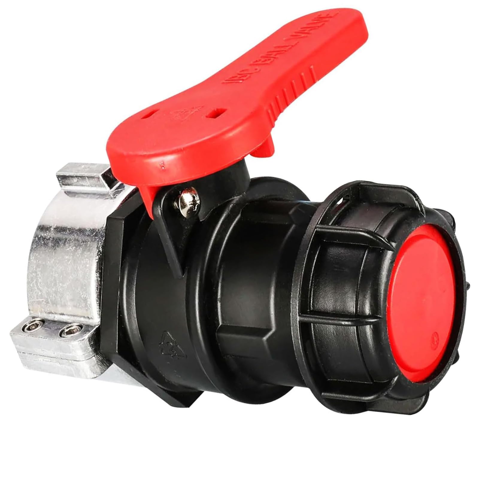 Tsophreniq Multicolor Ball Valves Adapter Erosion Resistant 75Mm Shutoff Valves Water Tanks For Industrial Liquid Container Draining Brass Shut Off For Water Tanks