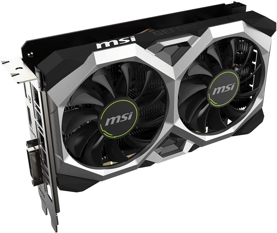 MSI GeForce GTX 1650 Super Ventus XS OC Gaming GeForce GTX 1650 Super 128-Bit HDMI/DP/DVI 4GB GDRR6 HDCP Support DirectX 12 Dual Fan VR Ready OC Graphics Card thumbnail 2