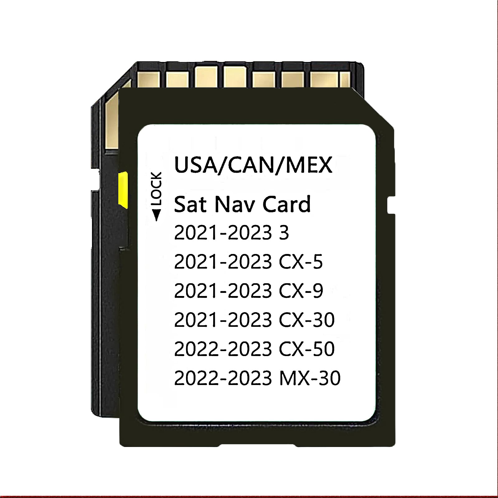 マツダナビカード Amazon.com: Latest Upgraded Version Navigation SD Card for Mazda