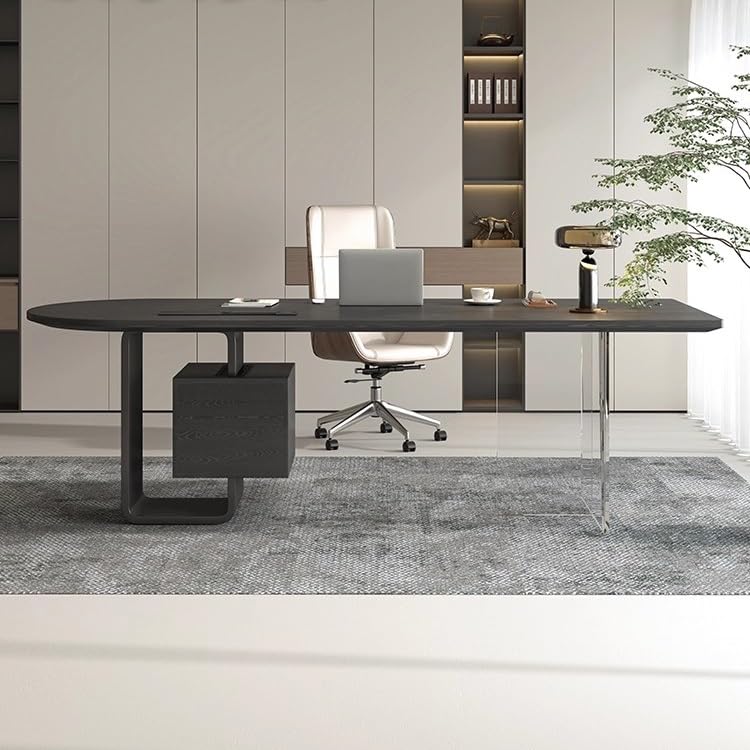 Banco da lavoro moderno da scrivania in legno massello, per piccoli e giovani, direttore generale e ufficio, semplice tavolo per consultazioni mediche di bellezza, adatto per affari e casa | 160 x 80 x 75 cm