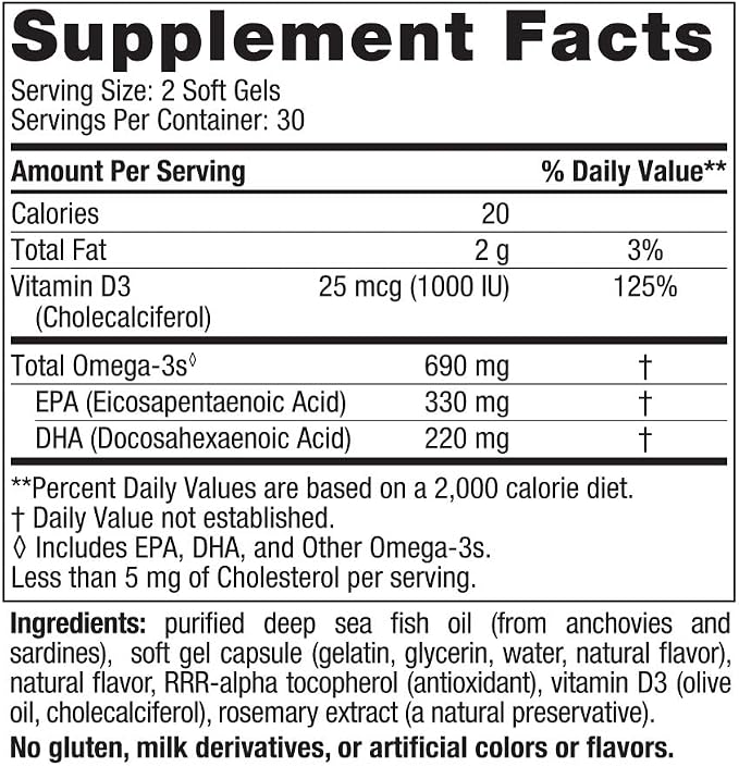 Omega-3D (Lemon)