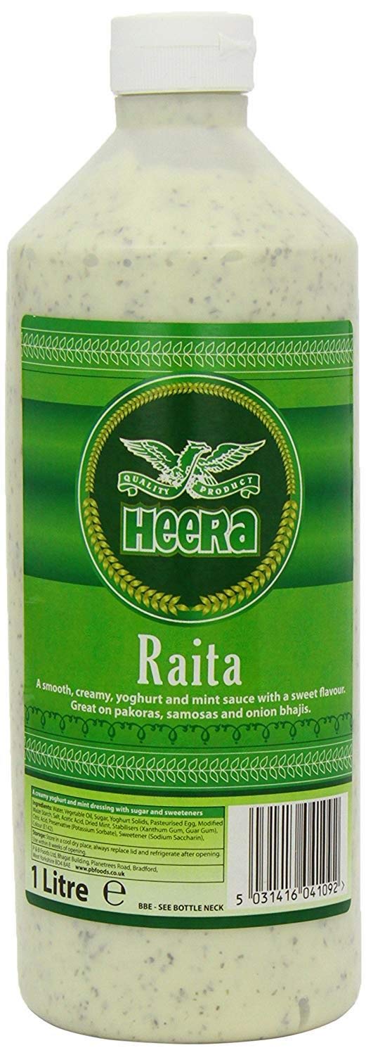 Heera Raita - 1 litre - Lot de 3
