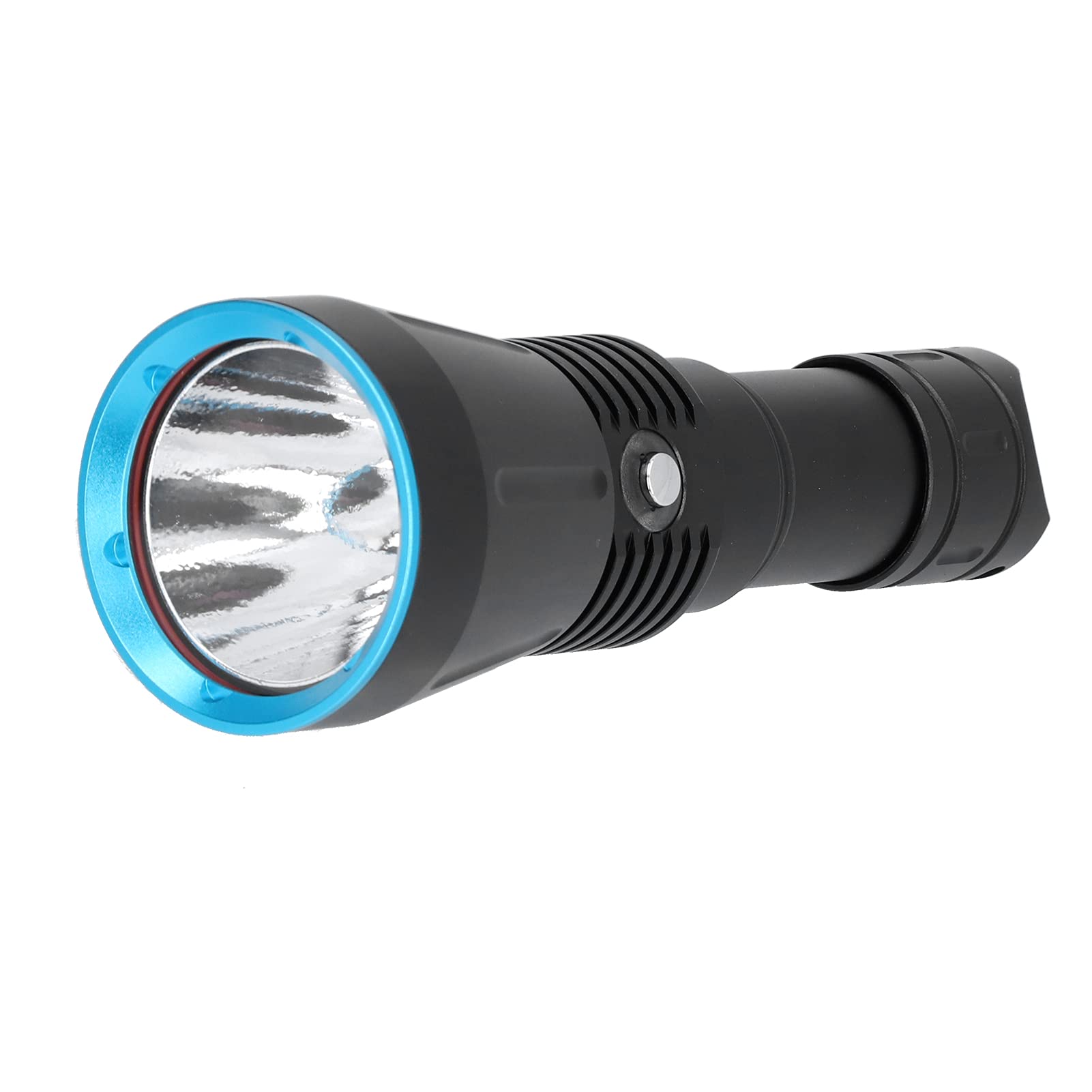 Torcia Subacquea XHP70 Torcia Subacquea in Lega di Alluminio 10000LM IP68 150m Impermeabile 5 modalità Indicatore di Alimentazione per Immersioni Pesca Campeggio Caccia Recupero