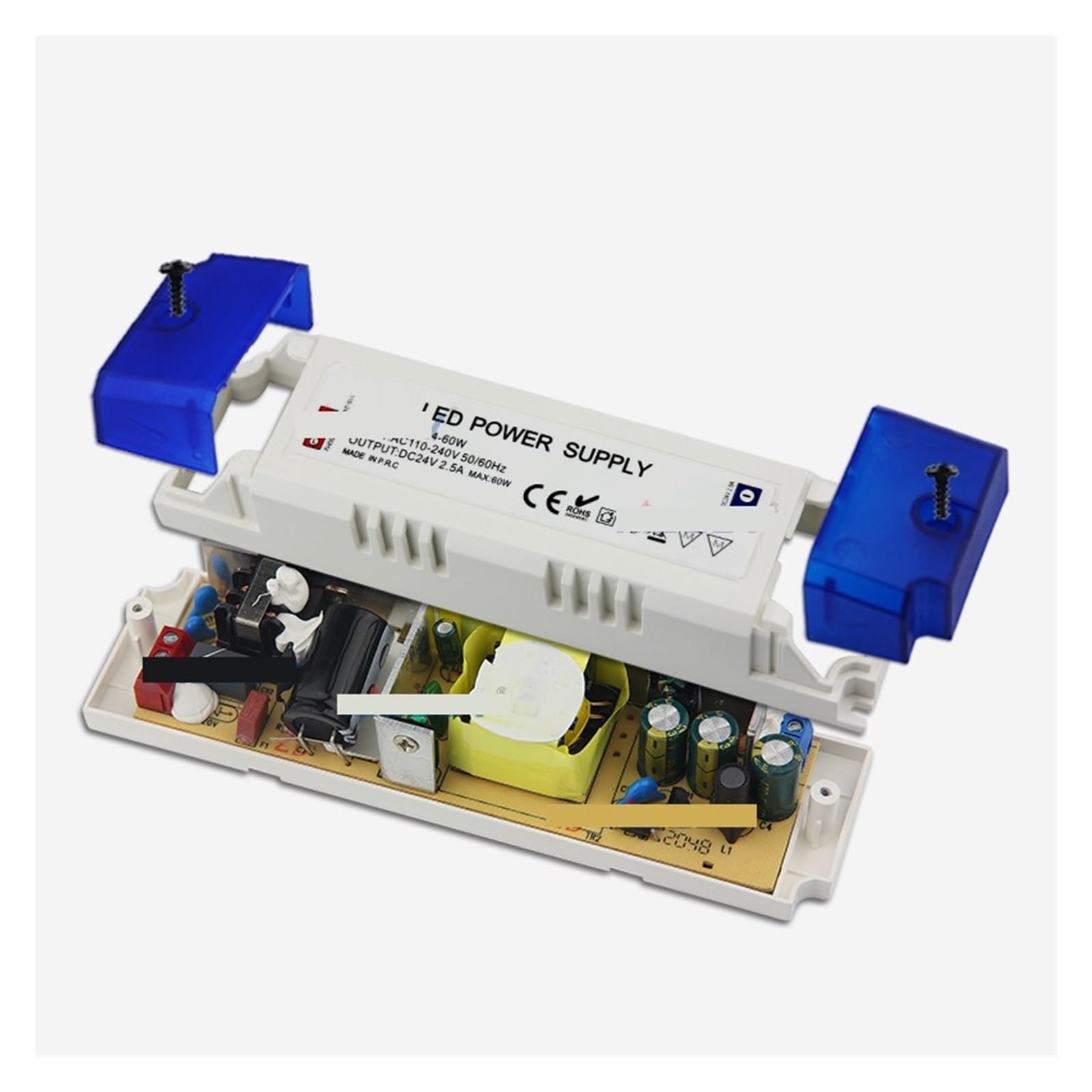 Transformator oświetleniowy LED Zasilacz 12 V 110 V 220 V do oświetlenia transformatora 12 W 36 W 60 W 100 W 24 V DC Sterownik LED dla taśmy świetlnej