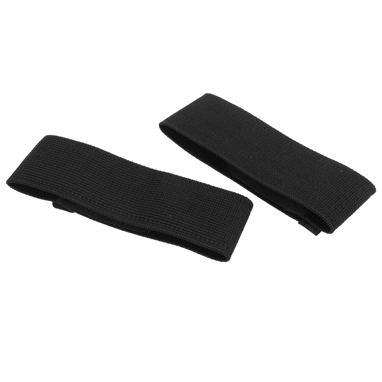 1 Pair Soccer Shin Guards Straps Slip Sports Football Legging Shin Fixed Straps for Adult Youth Football Equipment White (Black)