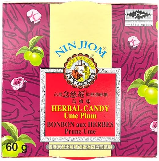 Nin Jiom Herbal Candy - Ume Plum 60GM