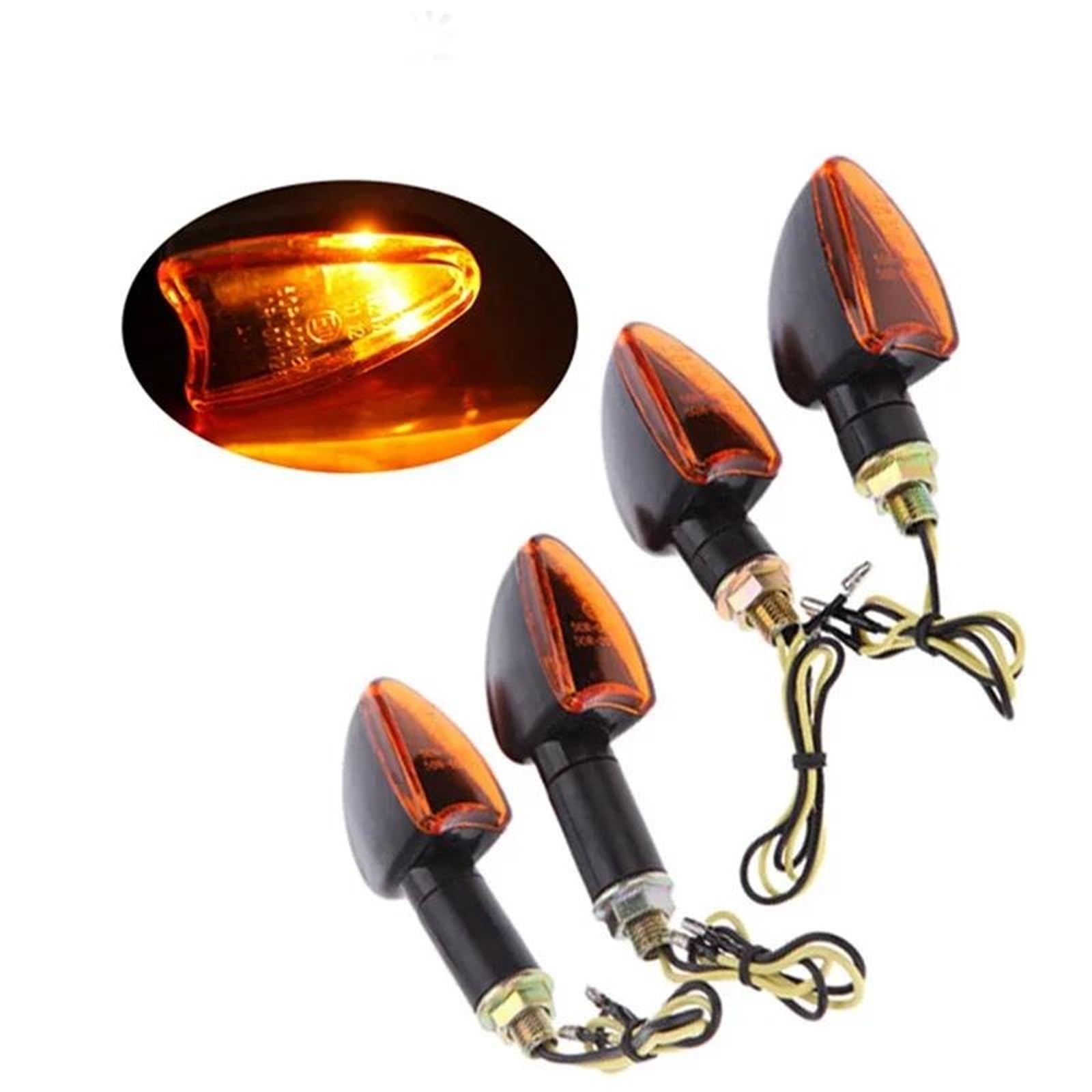 Direzione Frecce Indicatori Di Direzione A LED Per Moto Per Yamaha YZFR1 YZFR3 YZFR6 YZFR15 MT03 MT07 MT09 Nmax Indicatore Lampada Indicatori Lampeggiatori Per Moto(Set3)
