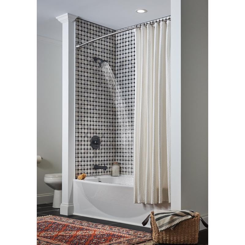 ARLYS Matte Black POSI-Temp TUB/Shower miniatura 2
