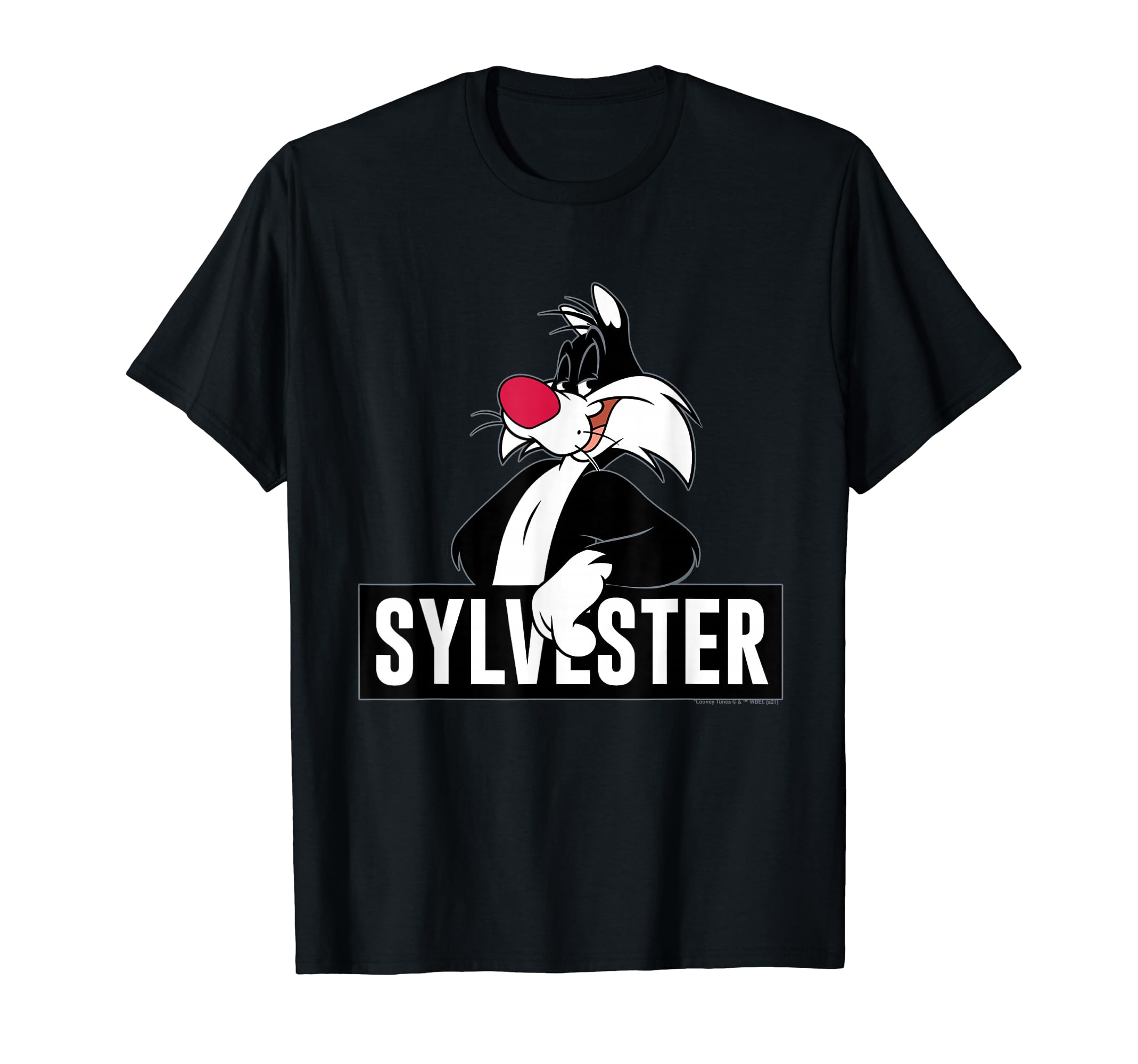 ルーニーテューンズシルベスターblackoutshadow tシャツホラー 61gag6NZQIL.jpg