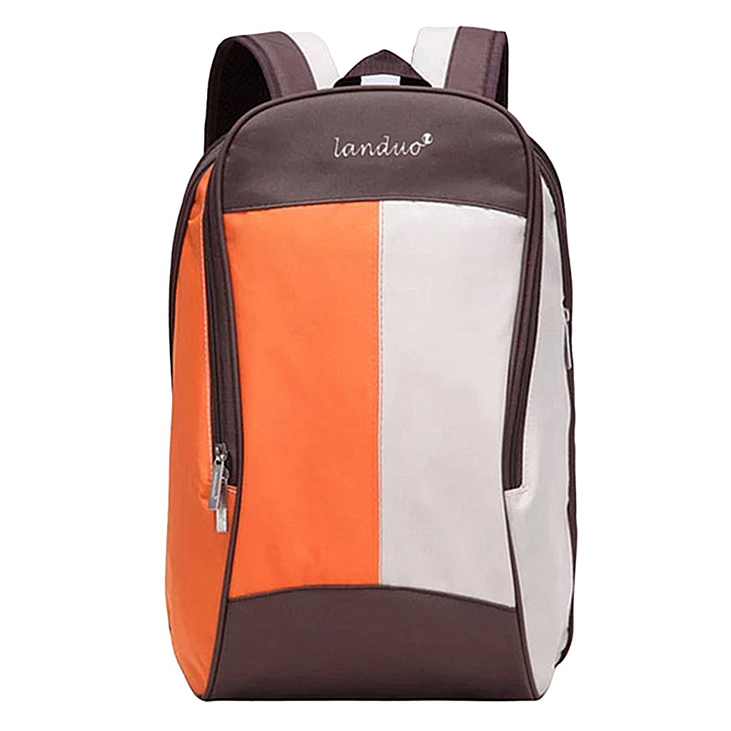 landuo Segolike Mummy Nappy Bag Large Capacity Baby Bag Travel Backpack Nursing Bag for Baby Care - Orange-picture-33