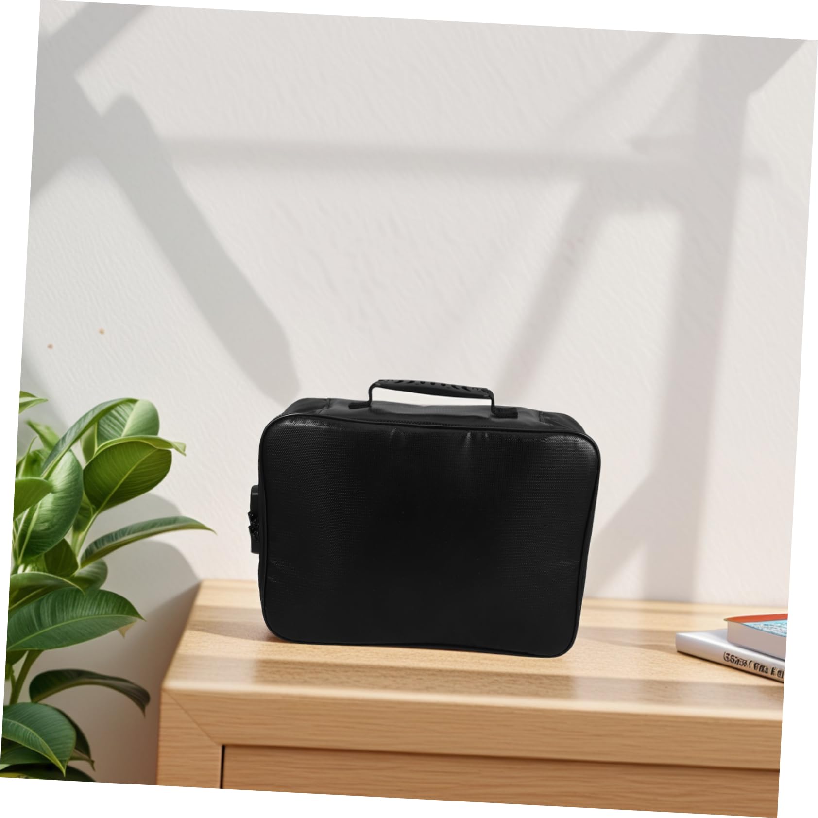 Operitacx Borsa Portadocumenti Ignifuga, Organizer Documenti con Lucchetto e Maniglia, Organizza Documenti, Multilivello, per Casa e Viaggio