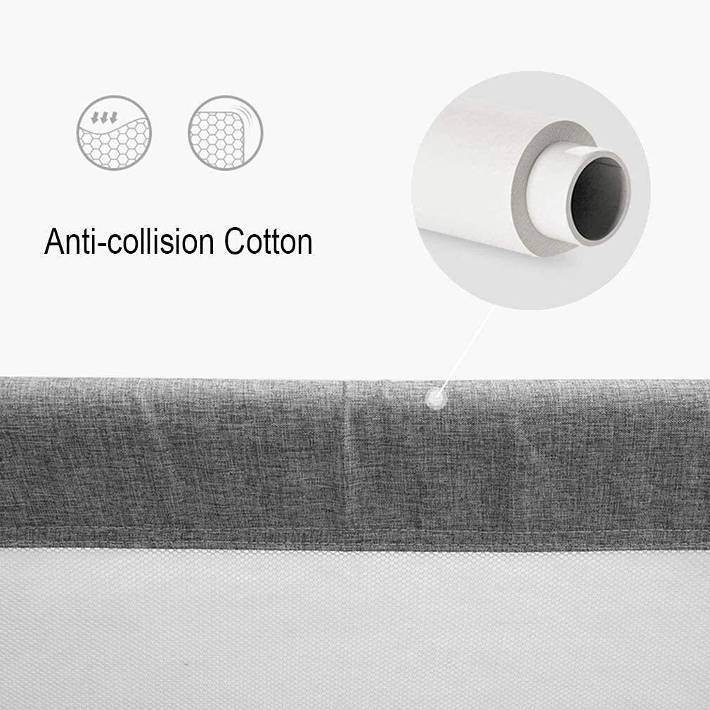Box per Bambini Culla Avvolgente Binario Letto per Bambini Sponde Laterali di Sicurezza Sollevamento Verticale Binari per Bambini con Custodia Anti-collisione Giocattolo Anti-cadut