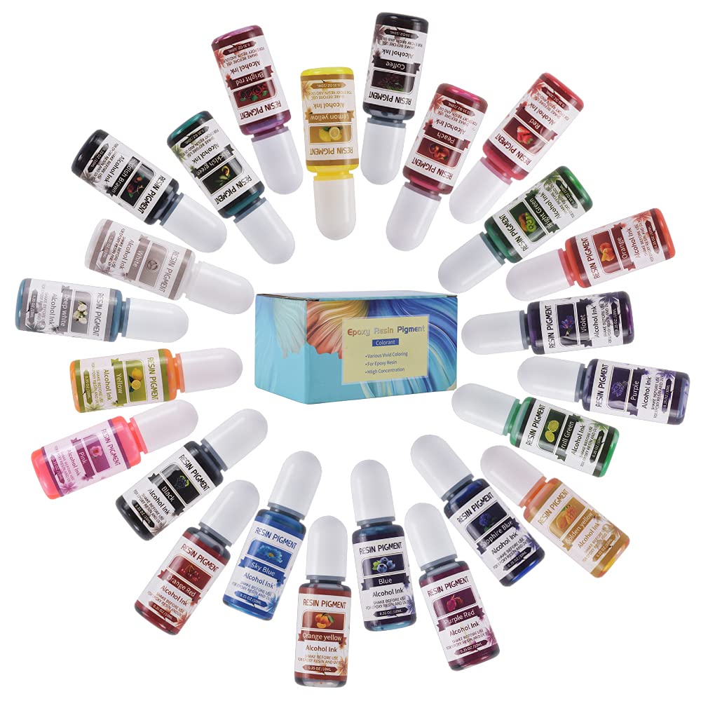 Alcohol Ink Set - ERCorArt 26 Vibrant & Nigeria | Ubuy - View #2